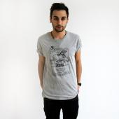 Vodka Apfel, Z Shirt grau 