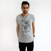 Vodka Apfel, Z Shirt grau L